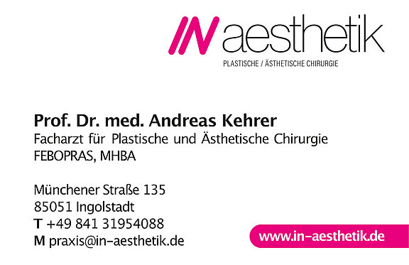 Visitenkarte Rückseite